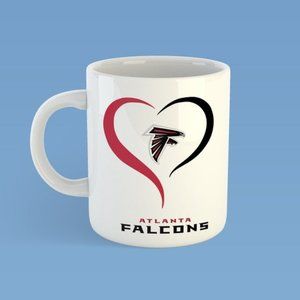 NFL Heart Favorite NFL Football Team Sport Mug of Your Favorite Team